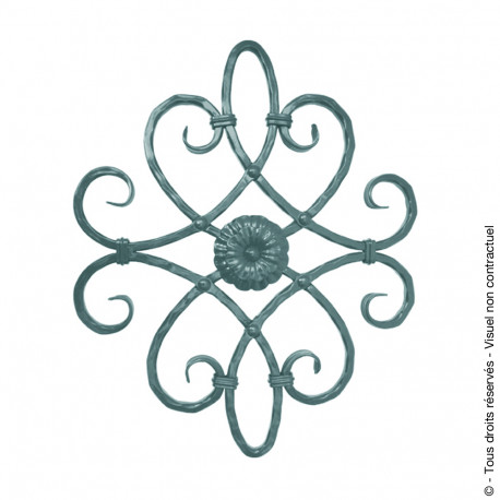 Motifs, volutes et rosaces