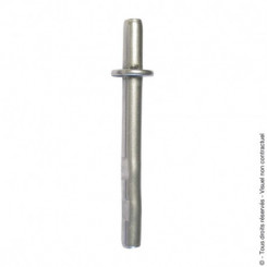 Crapaudines pour portail aluminium et composite