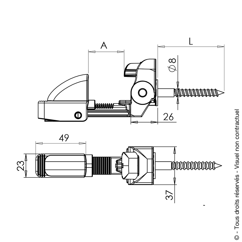 Arrêt automatique composite