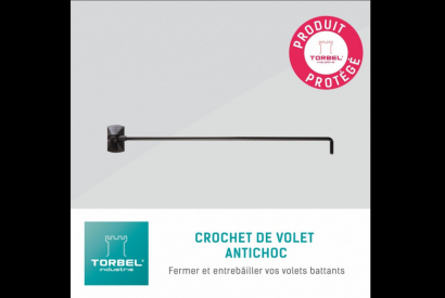 Crochet de volet antichoc - Vidéo